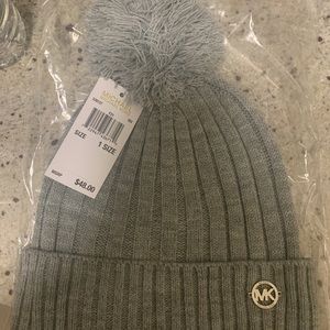 Grey Michael Kors beanie